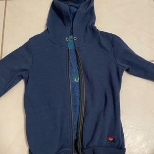 Aviator nation, navy blue, zip up